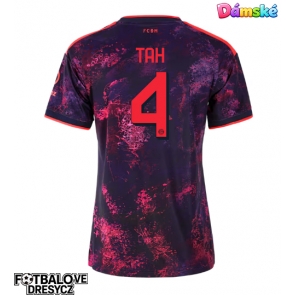 Bayern Munich Jonathan Tah #4 Dámské Alternativní Dres 2026-27 Krátký Rukáv Bayern Munich Jonathan Tah #4 Dámské Alternativní Dres 2026-27 Krátký Rukáv